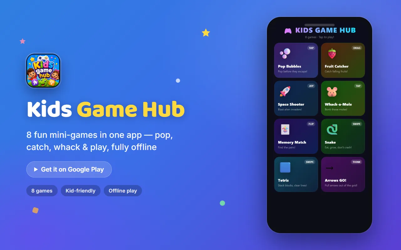 Kids Game Hub preview
